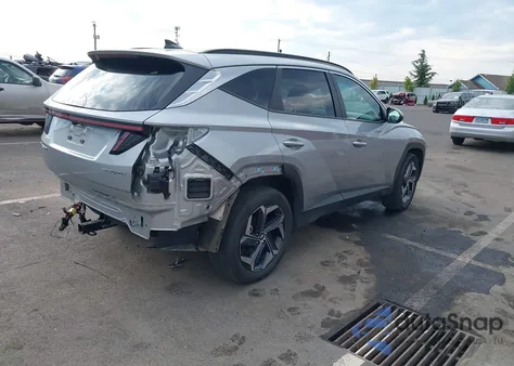 2022 Hyundai Tucson Hybrid Sel Convenience из США, поврежденный, VIN KM8JFCA10NU050579